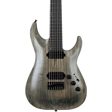 Schecter Guitar Research C-7 Apocalypse Solid Body Electric Guitar Charcoal Gray