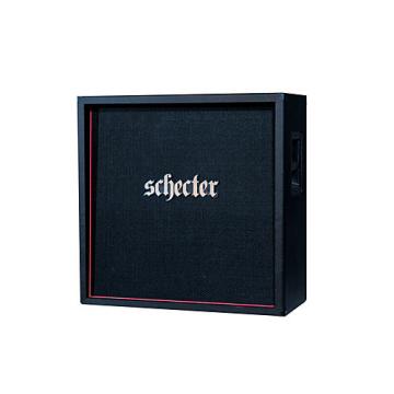 Schecter Guitar Research HR412-SUBSTE D. Charge Sub 4x12 Straight Guitar Speaker Cabinet Black