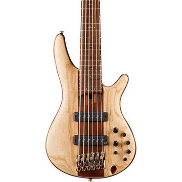 Ibanez SR1306E Premium 6-String Electric Bass Guitar Natural