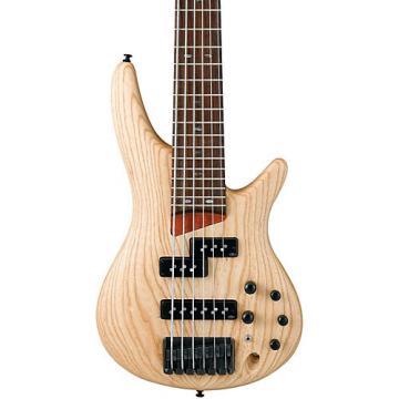 Ibanez SR656 6-String Electric Bass Guitar Flat Natural