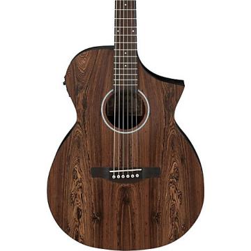 Ibanez AEWC31BC Bacote Exotic Wood Acoustic-Electric Guitar Natural