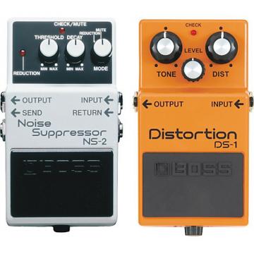Boss DS-1 and NS-2 Guitar Effects Pedals