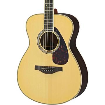 Yamaha LS16R L Series Solid Rosewood/Spruce Concert Acoustic-Electric Guitar Natural