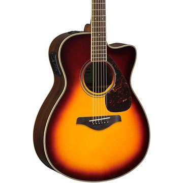 Yamaha FSX830C Acoustic-Electric Guitar Brown Sunburst