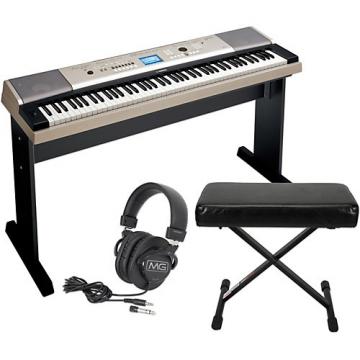 Yamaha YPG535 88Key Portable Grand Piano Keyboard with Bench and Headphones