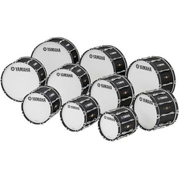 Yamaha 28" x 14" 8300 Series Field-Corps Marching Bass Drum Black Forest