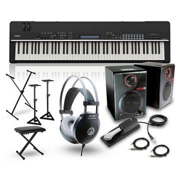 Yamaha CP4 Stage 88-Key Stage Piano with RPM3 Monitors, Stand, Headphones, Bench, and Sustain Pedal