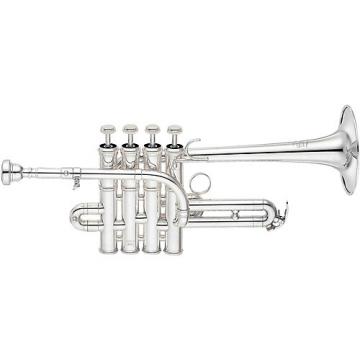 Yamaha YTR-9835 Custom Series Bb / A Piccolo Trumpet Silver