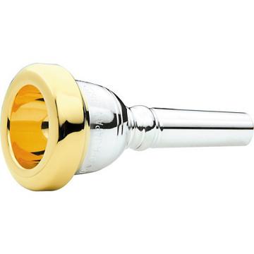 Yamaha Gold-Plated Rim / Cup Series Small Shank Trombone Mouthpiece 45C2
