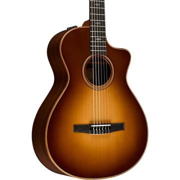 Chaylor 700 Series 712ce-N Grand Concert Acoustic-Electric Nylon String Guitar Western Sunburst