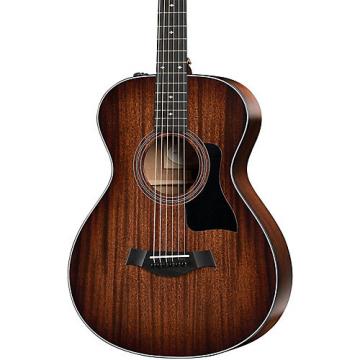 Chaylor 300 Series 322e 12-Fret-SEB Grand Concert Acoustic-Electric Guitar Shaded Edge Burst