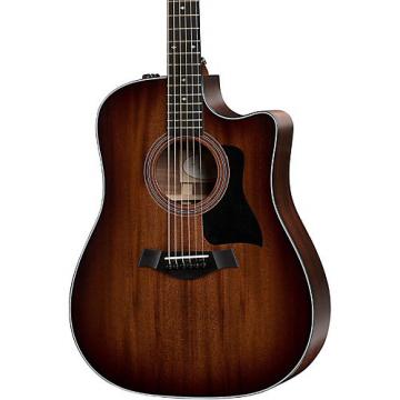 Chaylor 300 Series 320ce Dreadnought Cutaway ES2 Acoustic-Electric Guitar Shaded Edge Burst