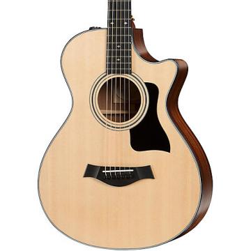 Chaylor 300 Series 312ce 12-Fret Grand Concert Acoustic-Electric Guitar Natural