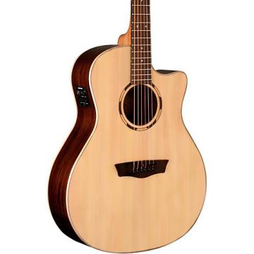 Washburn Woodline Series WLO20SCE Acoustic-Electric Cutaway Orchestra Guitar Natural