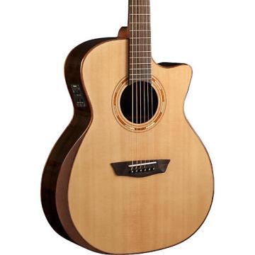 Washburn Comfort Series USM-WCG20SCE Acoustic-Electric Guitar Natural