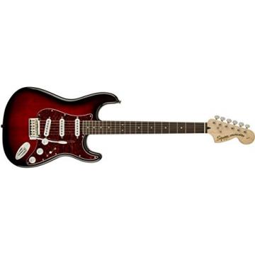 Squier by Fender Standard Stratocaster Electric Guitar - Antique Burst - Rosewood Fingerboard