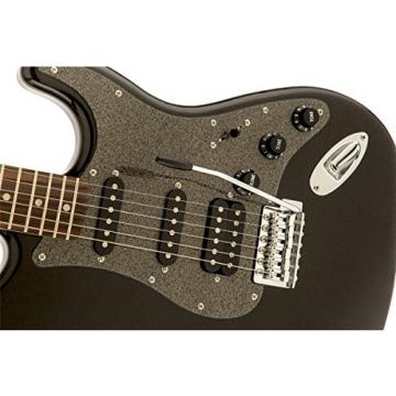 Squier by Fender Affinity Stratocaster Beginner Electric Guitar HSS - Rosewood Fingerboard, Montego Black