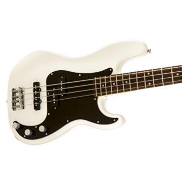 Squier by Fender Affinity Series Series Precision Bass PJ Electric Bass Guitar, Rosewood Fingerboard, Olympic White