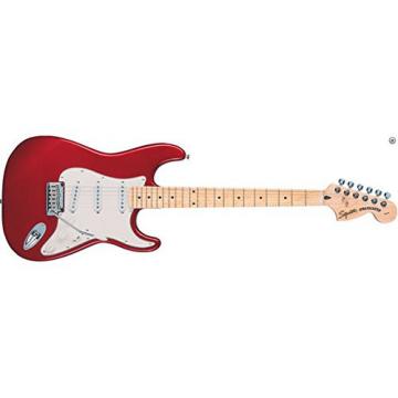 Squier by Fender Standard Stratocaster Electric Guitar - Candy Apple Red - Maple Fingerboard