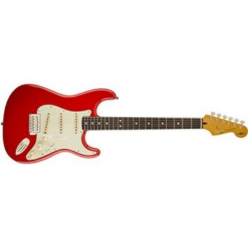 Squier by Fender Simon Neil Classic Vibe 60's Stratocaster Electric Guitar Electric Guitar, Rosewood Fingerboard, Fiesta Red