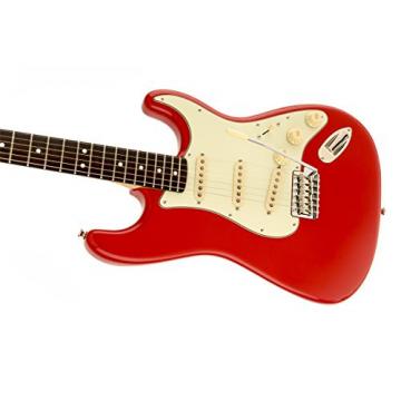 Squier by Fender Simon Neil Classic Vibe 60's Stratocaster Electric Guitar Electric Guitar, Rosewood Fingerboard, Fiesta Red