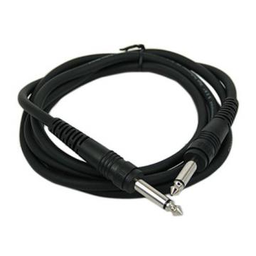 HDE Guitar Cable 6 Foot 1/4&quot; Bass Keyboard Amplifier Input Quarter Inch Cord