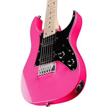 Ibanez GRGM21 Mikro 3/4 Size Kids Electric Guitar - Vivid Pink Finish