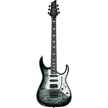 Schecter Guitar Research Banshee-6 FR Extreme Solid Body Electric Guitar Charcoal Burst