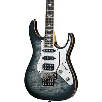 Schecter Guitar Research Banshee-6 FR Extreme Solid Body Electric Guitar Charcoal Burst
