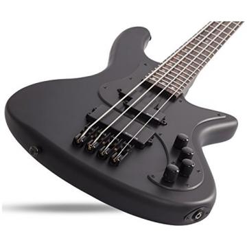 Shecter 2522 STILETTO STEALTH-4 Bass Guitar w/ Hardshell Case