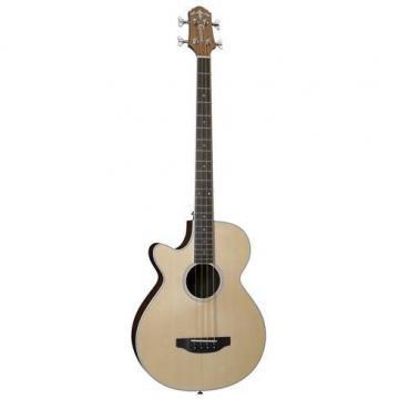 Crafter BA-400/EQ NAT L/HAND Electro-Acoustic Bass Guitar (Includes Deluxe Bag)