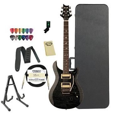 PRS CM4GBQFL30-KIT-2 30th Anniversary Floyd Custom 24 Electric Guitar, Grey Black
