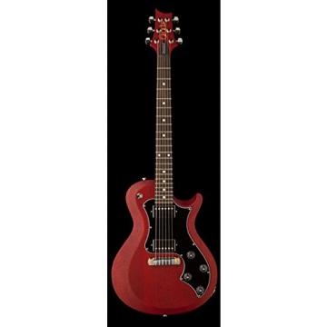 PRS S2 Singlecut Standard Satin Electric Guitar, Vintage Cherry, with guitarVault Accessory Kit and Gig Bag