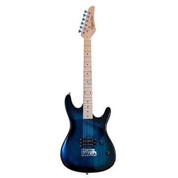 39 Inch BLUE Electric Guitar &amp; Carrying Case &amp; Accessories, (Guitar, Whammy Bar, Strap, Cable, Strings, &amp; DirectlyCheap(TM) Translucent Blue Medium Guitar Pick) PRO-EG Series