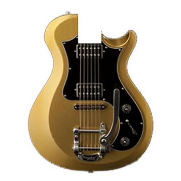 PRS D4TB04_EC S2 Standard 24 Electric Guitar, Egyptian Gold Metallic with Bird Inlays &amp; Gig Bag