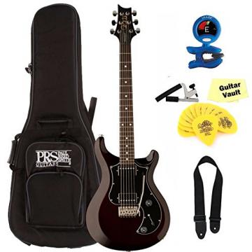 PRS S2 Standard 22 Satin,Dots, Vintage Mahogany With Gig Bag and guitarVault Accessory Pack