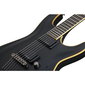 Schecter Blackjack ATX C-1 Electric Guitar (Aged Black Satin)