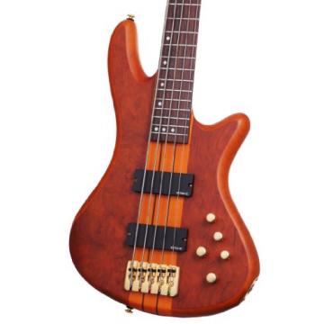 Schecter Stiletto Studio-5 Electric Bass (5 String, Honey Satin)