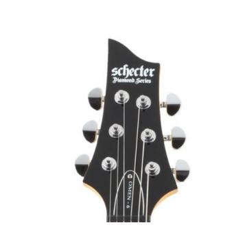 Schecter Omen-6  Electric Guitar (Gloss Black, Left Handed)