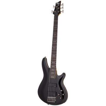 Schecter Guitar Research Omen-5 2012 5-String Electric Bass Guitar - Black