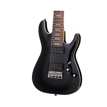 Schecter OMEN-8 8-String Electric Guitar, Black