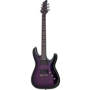 Schecter Hellraiser C-1 Trans Purple Burst 6-String Electric Guitar