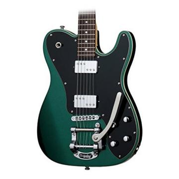 Schecter PT Fastback IIB Electric Guitar, Dark Emerald Green