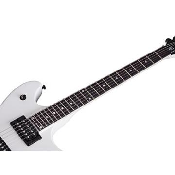 Schecter JERRY HORTON TEMPEST Sat Wht Solid-Body Electric Guitar, Satin White