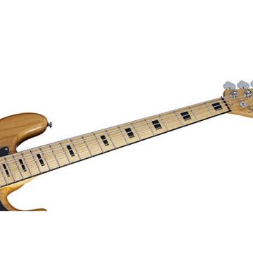 Schecter DIAMOND-J 5 PLUS AN 5-String Bass Guitar, Aged Natural