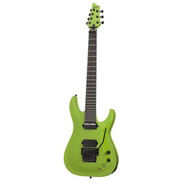 Schecter Keith Merrow KM-7 FR-S 7-String Solid-Body Electric Guitar, Lambo Green