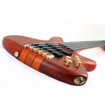 Schecter Stiletto Studio-5 Fretless Electric Bass (5 String, Honey Satin)