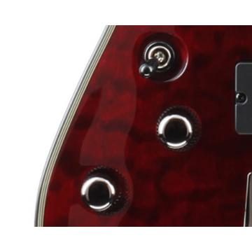 Schecter Damien Elite-8 Left Handed Eight String Electric Guitar - Crimson Red