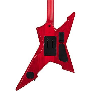Schecter Guitar Research Cygnus JLX-1 with Floyd Rose Left-Handed Electric Guitar See-Thru Cherry