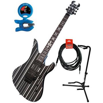 Schecter 28 Synyster Gates Standard Electric Guitar w/Guitar Stand, Tuner, and 18.6' Instrument Cable